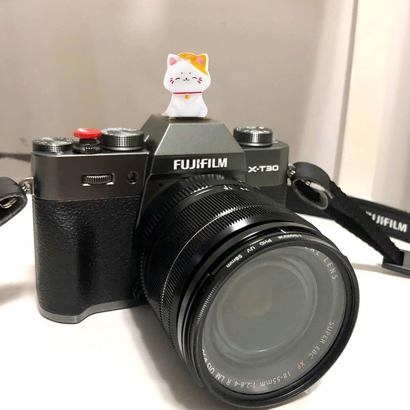 MENGSOOD Camera Hot Shoe Cover, Cute Hot Shoe Cap, Hot Shoe Protector Compatible with Sony Fujifilm Fuji Canon Nikon Pentax Leical Panasonic (Lucky Cat) - Image 2